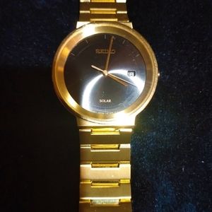 Seiko Stainless Steel Solar Powered men's watch